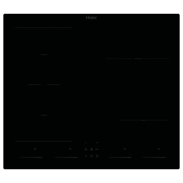Haier HAIFS64MCAR Nero Da incasso 60 cm Piano cottura a induzione 4 Fornello(i)