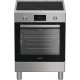 Hotpoint Ariston H6I8LMSAX cucina libera installazione inox, 60x60cm, piano induzione,forno elettrico ventilato, 73Lt, classe A 2