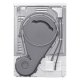 Samsung Asciugatrice Crystal EcoDry™ 9 Kg DV90CGC2A0TEET 5