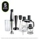 Braun MQ 7087X 1,2 L Frullatore ad immersione 1000 W Nero, Acciaio inox 3