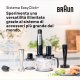 Braun MQ 7087X 1,2 L Frullatore ad immersione 1000 W Nero, Acciaio inox 7