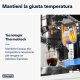De’Longhi Dedica Style Dedica EC685.W Macchina da Caffè Manuale Espresso e Cappuccino, Compatibile con Polvere o Cialde E.S.E., Spegnimento Automatico, Serbatoio Estraibile 1.1L, 1450W, 15bar, Bianco 4