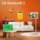 LG StanbyME 2 27LX6TDGA schermo super portatile 27'' touchscreen, webOS, HDMI, USB-C 2025 4