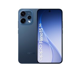 OPPO Reno15 5G AI Smartphone, Tripla fotocamera 50+50+8MP, Selfie 50MP, Display 6.59” 120HZ AMOLED FHD+, 6500mAh, RAM 8GB(Esp2GB/4GB/8GB)+ROM 512GB [Versione Italia], Twilight Black