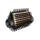 GA.MA Multistyler Gold Ion: è lo strumento multifunzione che rivoluziona la tua routine di styling. Include due accessori intercambiabili: la spazzola a doppia testa con setole miste, e l'asciugacapel 16
