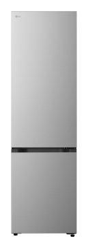 LG GBBS322APY Frigorifero combinato Fit & Max 60cm, Classe A, 375L, AI Inverter, Prime Argento