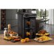 Ariete 4640 Air Fryer Vertical DUO, Friggitrice ad aria doppia verticale, 2460W, 11L, Due cestelli, Sync e Dual, 6 programmi, Funzione Grill, Fino a 200°C 11