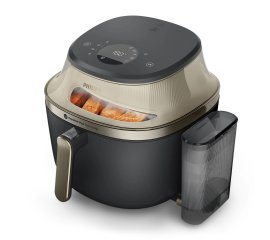NA543 FRIGGITRICE AD ARIA 2000W 7.2LT VAP.NERO/CHAMPAGNE