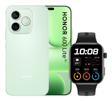 Honor BUNDLE 600 LITE 256GB S GREEN+WATCH 2i NERO 16,8 cm (6.6") Doppia SIM 5G USB tipo-C 8 GB 6520 mAh Verde