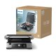 Philips Serie 5000 Grill elettrico bistecchiera, 2200W, Apertura 180°, Piastre rimovibili HD6301/90 3