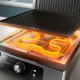 Philips Serie 5000 Grill elettrico bistecchiera, 2200W, Apertura 180°, Piastre rimovibili HD6301/90 5