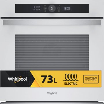 Whirlpool WOI4S8HM2SWA Forno multifunzione Bianco 17 funzioni Pizza310° Cook4 Steam+ classe A+ 73Lt, Idrolisi Made in Italy