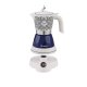 Ariete 1358 Moka Aroma Capri/Positano, Moka elettrica, 400W, 2/4 tazze, Cordless, Spegnimento automatico, Mantenimento temperatura 3