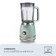 Ariete 583, Frullatore Vintage con tazza in vetro da 1,5 Litri, 4 Lame in Acciaio Inox, 4 Velocità + Pulse,1000 Watt, Verde 3
