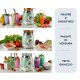 Ariete 583, Frullatore Vintage con tazza in vetro da 1,5 Litri, 4 Lame in Acciaio Inox, 4 Velocità + Pulse,1000 Watt, Verde 4