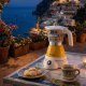Ariete 1358 Moka Aroma Positano, Moka elettrica, 400W, 2/4 tazze, Cordless, Spegnimento automatico, Mantenimento temperatura 6