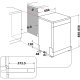 Whirlpool WH4FFC14BN6X, Lavastoviglie 60cm, classe C, 14 coperti, 44 dBA, Inox 11