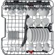 Whirlpool WH4FFC14BN6X, Lavastoviglie 60cm, classe C, 14 coperti, 44 dBA, Inox 9