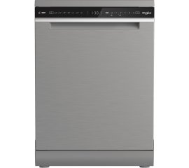 Whirlpool W8F HS61X, Lavastoviglie MaxiSpace 60cm, classe A, 15 coperti, 41dBA, Inox
