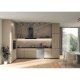 Whirlpool W8F HS61X, Lavastoviglie MaxiSpace 60cm, classe A, 15 coperti, 41dBA, Inox 12