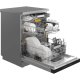 Whirlpool W8F HS61X, Lavastoviglie MaxiSpace 60cm, classe A, 15 coperti, 41dBA, Inox 4