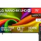 LG NANO 4K UHD AI 75NU850B6LA 190,5 cm (75