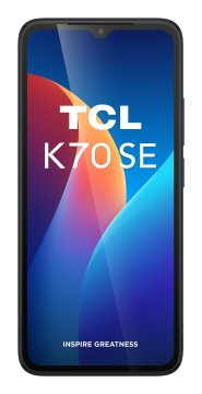 TCL K70 SE 16,7 cm (6.56") Doppia SIM Android 16.0 4G USB tipo-C 4 GB 64 GB 3000 mAh Nero, Indaco