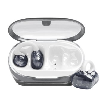 JBL Soundgear Clips Auricolare True Wireless Stereo (TWS) a clip con tecnologia Opensound, Bianco
