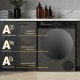 Whirlpool C WD 96M GBS IT, Capacità 9kg, classe A, colore Manhattan Grey, Display digitale XL, Wi-Fi, IronTouch 11