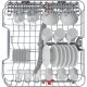 Hotpoint Ariston Lavastoviglie a libera installazione HA4FFB14BX 5