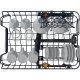 Whirlpool Lavastoviglie 45 cm, classe B, 10 coperti, terzo cesto fisso 9