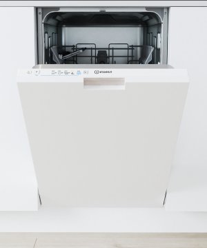 Indesit Lavastoviglie BI 45 cm classe E, 10 coperti, Push&Go, 46 dba