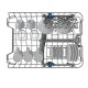 Indesit Lavastoviglie BI 45 cm classe E, 10 coperti, Push&Go, 46 dba 9