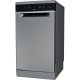 Whirlpool Lavastoviglie SLIM FS 45 cm classe D, 11 coperti, Terzo cesto, 6° senso, PowerCleanPro, Inox 2
