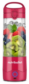 NutriBullet Portable – Mini Frullatore Compatto e Portatile, Ricaricabile USB-C, Smoothie Maker, Magenta (NBP003MA)
