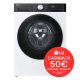 LG F4NX5009TKC Lavatrice smart 9kg | Serie X5 Classe A-40% | 1400 giri, Wi-Fi, 6 Motion Direct Drive, Allergy Care, Direct Drive | Bianco 2