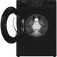 Hotpoint Ariston HB 103B CARE IT, Capacità 10kg, classe A -30%, colore Black, 1400 giri, Display digitale XL, Vapore 3