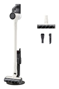 LG A9C-AIR1E scopa elettrica Aspirapolvere elettrica Batteria Secco Senza sacchetto 150 W Nero, Bianco 2,4 Ah