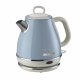 Ariete 2868 Bollitore Elettrico Vintage 1 Litro - Infusi, Tè e Tisane - Autospegnimento - Acciaio Inox - 1 Litro - 1600 Watt - Celeste 2