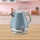 Ariete 2868 Bollitore Elettrico Vintage 1 Litro - Infusi, Tè e Tisane - Autospegnimento - Acciaio Inox - 1 Litro - 1600 Watt - Celeste 5