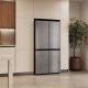 Haier HCR59F18DNMM frigorifero side-by-side Libera installazione 706 L Acciaio inox 15