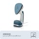 Ariete 6246 Duetto Garment Iron - Stiratrice Verticale e Ferro da Stiro con piastra in Ceramica antiaderente - 1000 Watt - Bianco e Blu 3