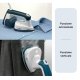 Ariete 6246 Duetto Garment Iron - Stiratrice Verticale e Ferro da Stiro con piastra in Ceramica antiaderente - 1000 Watt - Bianco e Blu 4