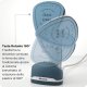 Ariete 6246 Duetto Garment Iron - Stiratrice Verticale e Ferro da Stiro con piastra in Ceramica antiaderente - 1000 Watt - Bianco e Blu 5