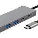 Trust 26062 hub di interfaccia USB tipo-C Grigio 2