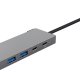 Trust 26062 hub di interfaccia USB tipo-C Grigio 5
