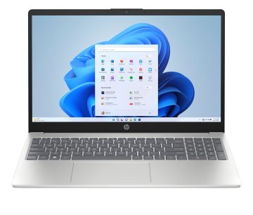 HP 15-fd1003nlx Intel® Core™ i7 150U Computer portatile 39,6 cm (15.6") Full HD 16 GB DDR4-SDRAM 512 GB SSD Wi-Fi 6 (802.11ax) Windows 11 Home Argento