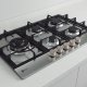 LG CBGZ3016S Piano cottura a gas 75cm, 11,5kW, 5 bruciatori, Griglie in ghisa, Piatto inox 11