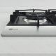 LG CBGZ3016S Piano cottura a gas 75cm, 11,5kW, 5 bruciatori, Griglie in ghisa, Piatto inox 5