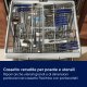 Electrolux Lavastoviglie Incasso 60 Cm - Int. Parziale 14 Coperti Classe B 44 Dba E62IB201SX MADE IN EUROPE 6